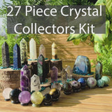 27-Piece Crystal Generator & Sphere Kit with Flash Labradorite