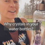Citrine Shard Gem Pod Water Bottle 💧