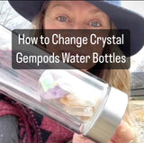 Amethyst Gem Pod Water Bottle 💧
