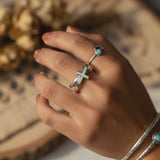 Z ARRON DESIGN Serenity Moonstone koperdraad hanger ketting