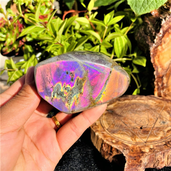 Purple Flash Labradorite Freeform (Item #1025)