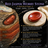 Roter Jaspis-Sorgenstein