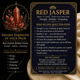 Roter Jaspis-Sorgenstein