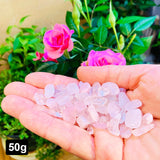 Rose Quartz Mini Gemstones (50 Gram / 1.7oz. Lot)
