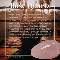 Rose Quartz Palmstone - palmstone