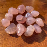 Piedra rodada Calcedonia rosa