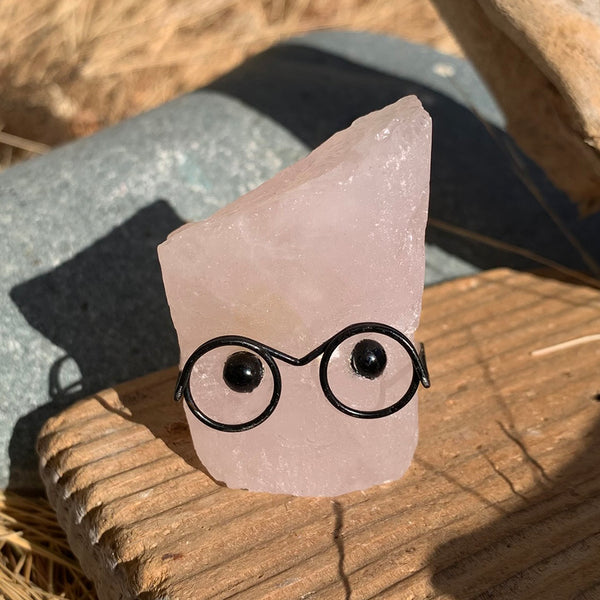 🧙   Lumen’s Light –  Rose Quartz & Phoenix Lapis Crystal Set