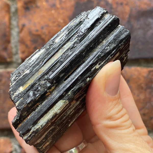 Rough Black Tourmaline Chunk - rawstone
