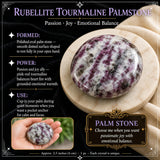 Rubelita Turmalina Palmstone