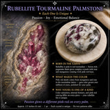 Rubelita Turmalina Palmstone