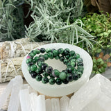 Bracciale Mala Ruby Zoisite con custodia in velluto