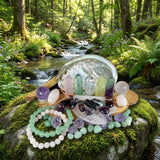 49-Piece Rose Quartz & Loving Stones Feel-Good Crystal Set