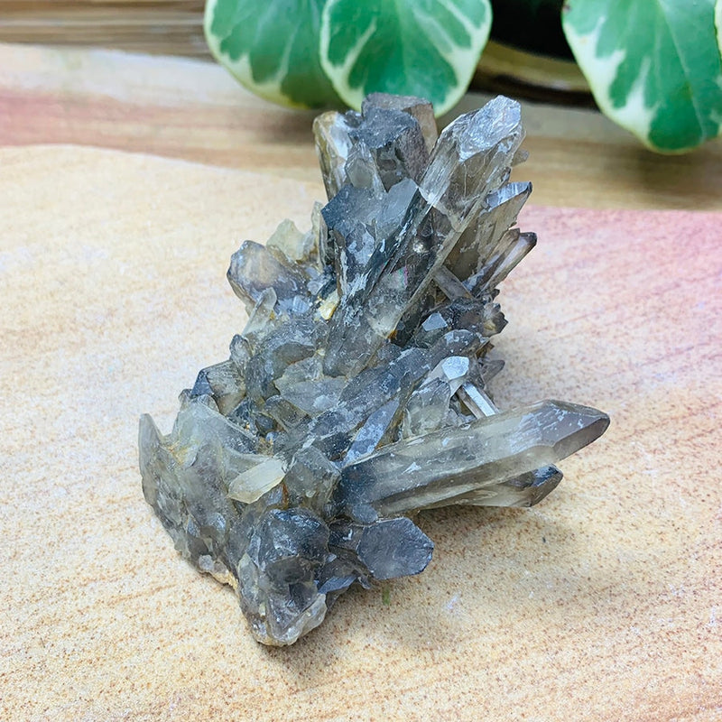 Copy of Smoky Quartz Cluster - clustergeode