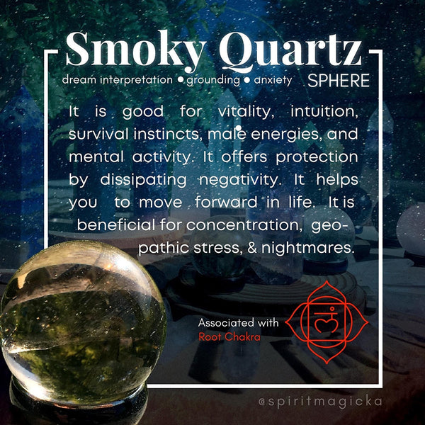 Smoky Quartz Mini-Sphere - sphere