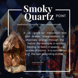 Smoky Quartz Point - wand