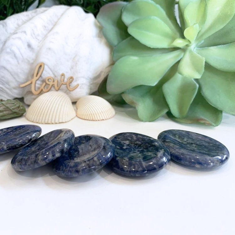 Sodalite Worry Stone - worrystone