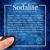 Sodalite Worry Stone - worrystone