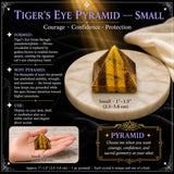 Tigerauge-Pyramide – mittelgroß