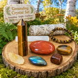 Grounding Tiger's Eye + Allies Crystal-collectie