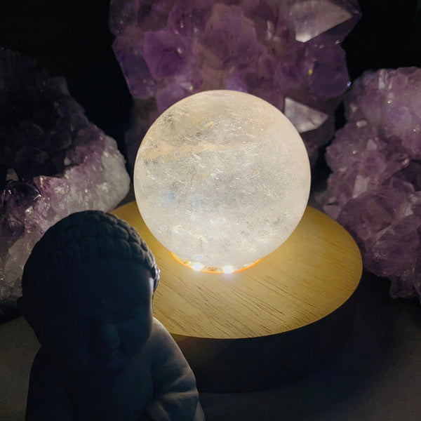 Crystal Mood Light (esfera de cuarzo mediana)